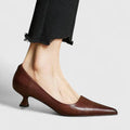 Nyah | Orthopaedic Heels - Brown