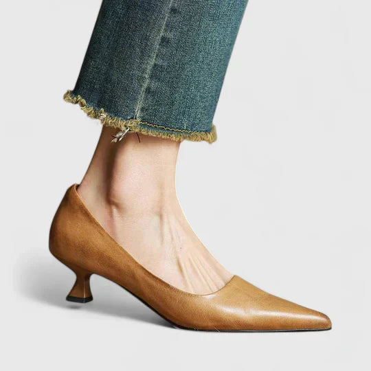 Nyah | Orthopaedic Heels - Beige