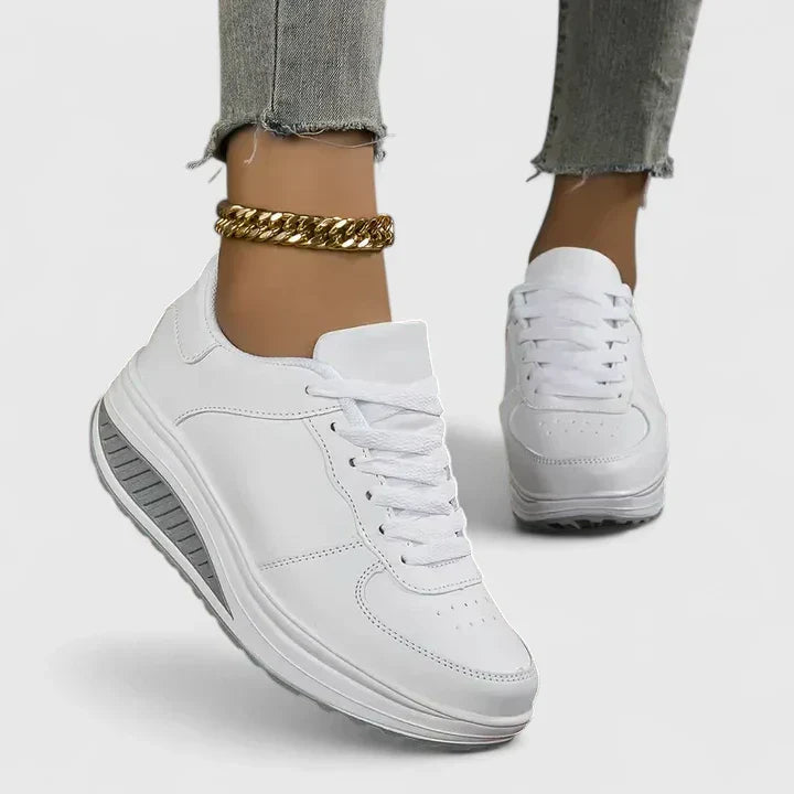 Carmeliyah | Orthopaedic Trainers - White