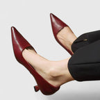 Nyah | Orthopaedic Heels - Reddish Brown