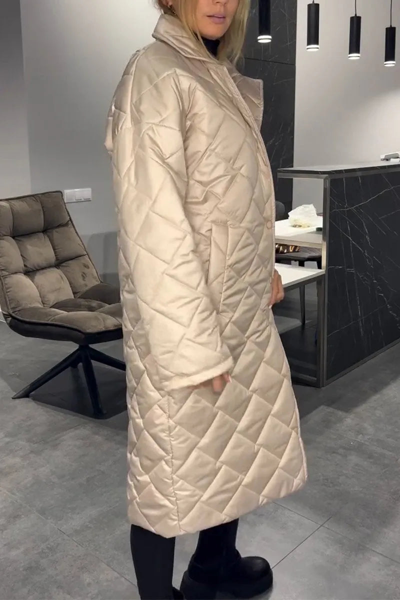 Kynzi | Elegant Quilted Coat - 6