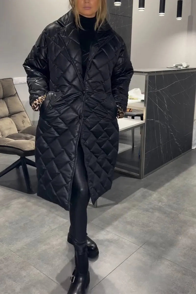 Kynzi | Elegant Quilted Coat - 5