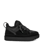 Women's Winter Trainers with Warm Lining and Chunky Laces - Black