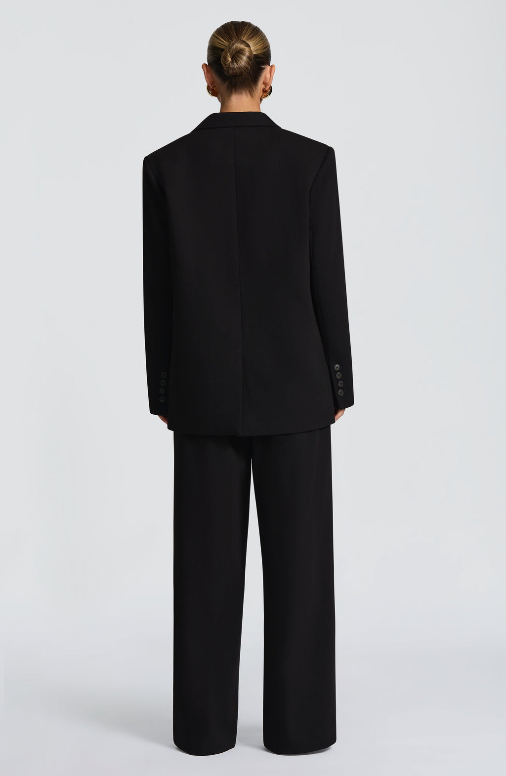 Women's High-Waist Wide-Leg Tailored Trousers - 13