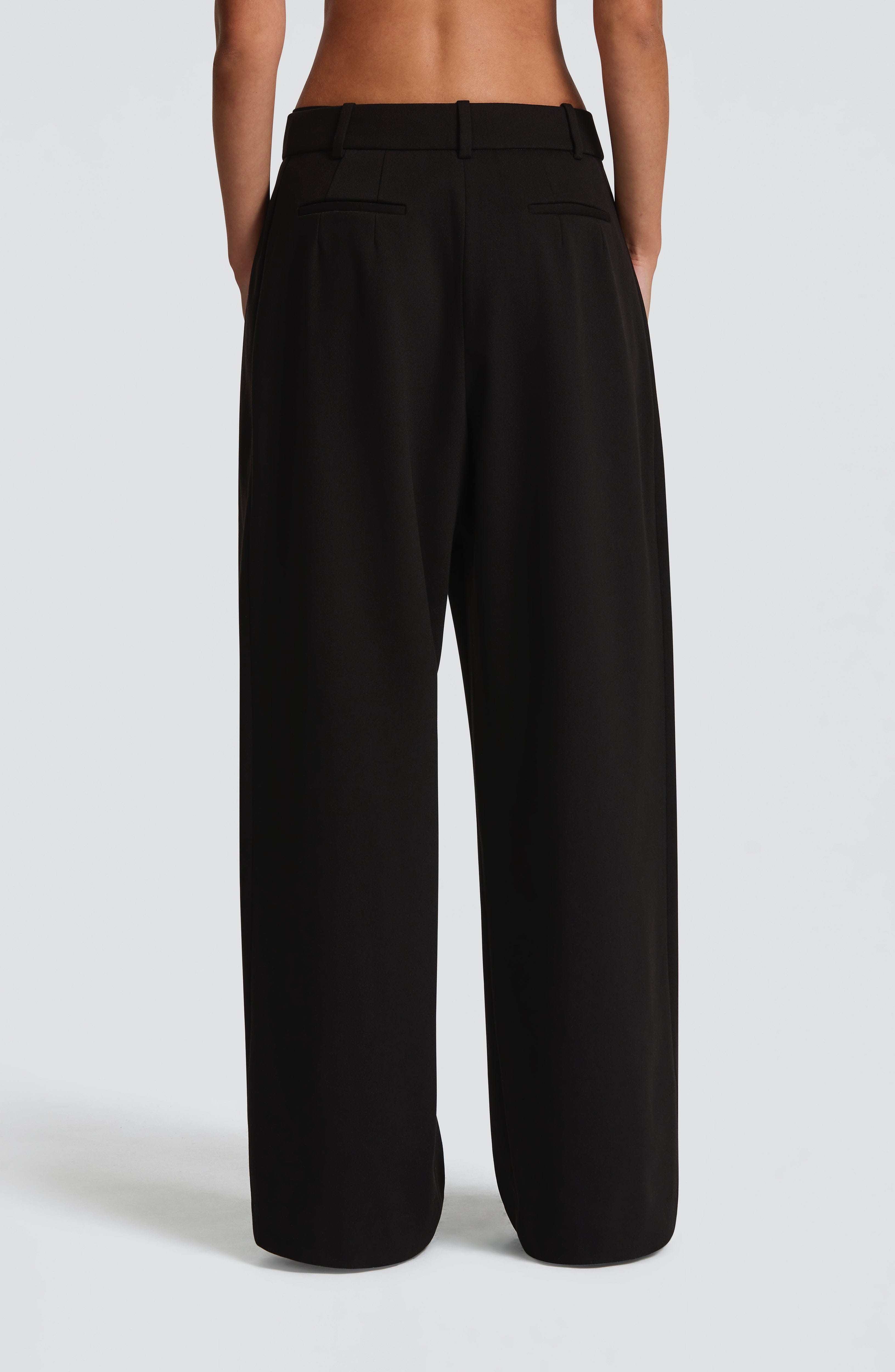 Women's High-Waist Wide-Leg Tailored Trousers - 5