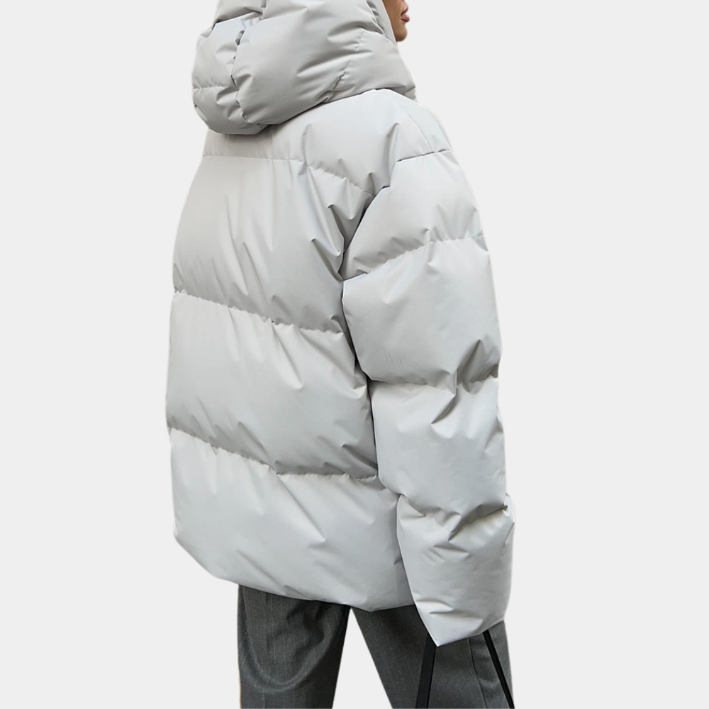 Women's Lightweight Quilted Puffer Jacket with Hood - 5