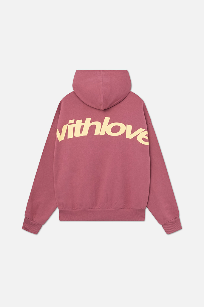 Women's Printed Hoodie Oversized with Kangaroo Pocket - 6
