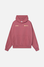 Women's Printed Hoodie Oversized with Kangaroo Pocket - 7