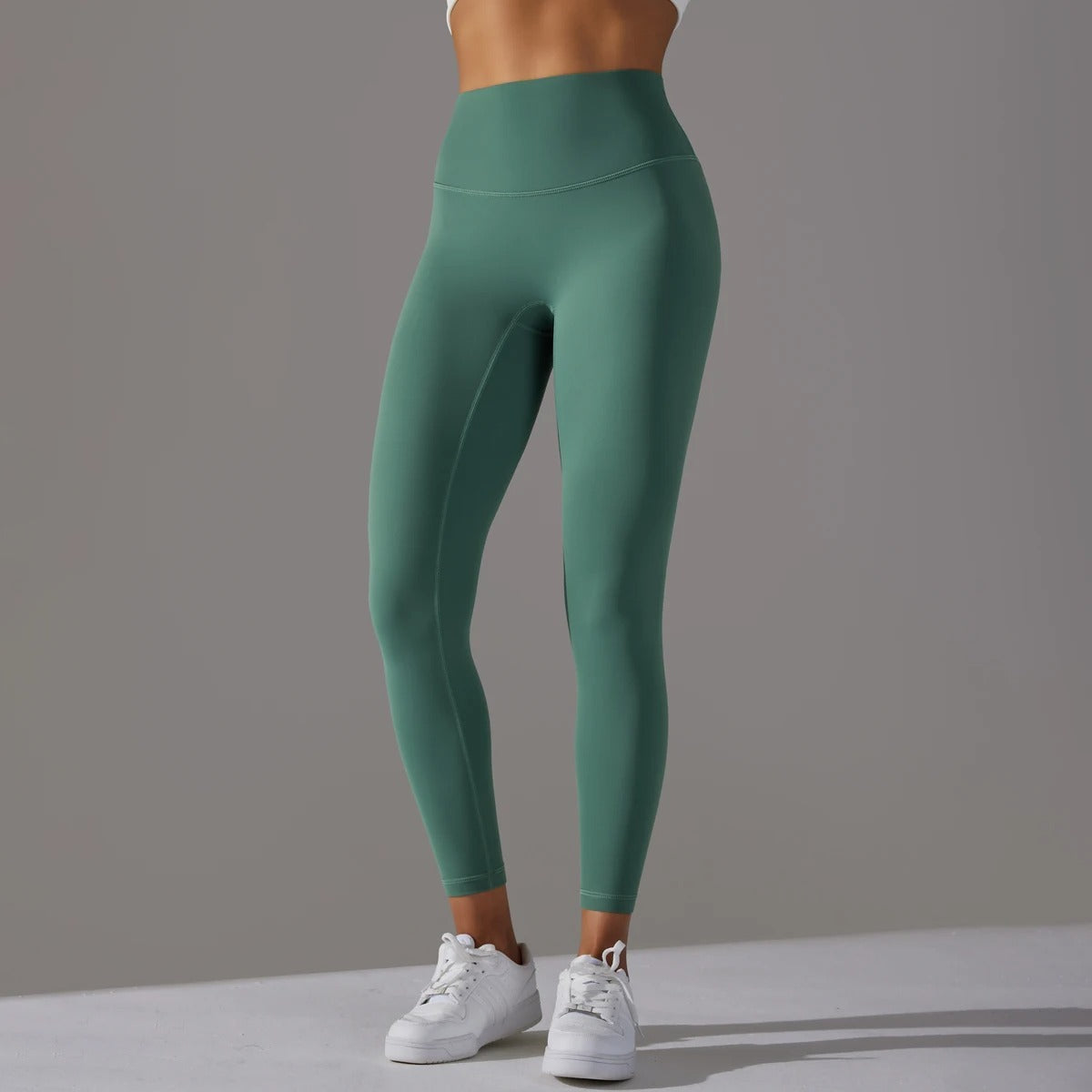 Women's High Waist Leggings Stretch with Flattering Fit - 12