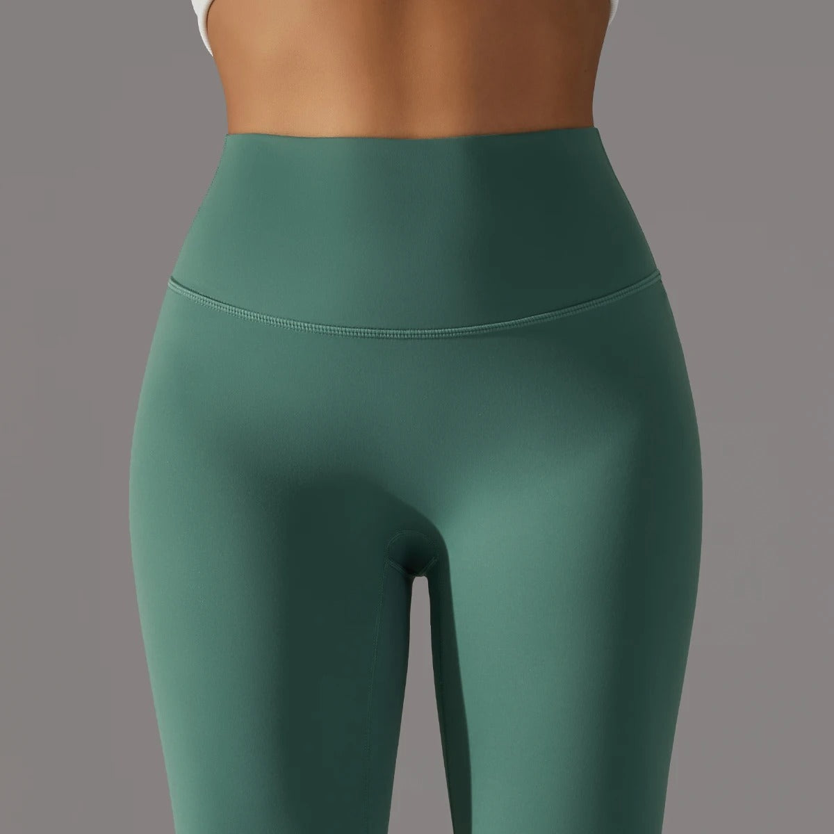 Women's High Waist Leggings Stretch with Flattering Fit - 10