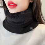 Women's Knitted Snood Neck Warmer - 5