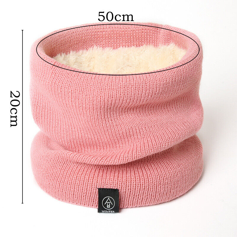 Women's Knitted Snood Neck Warmer - 6