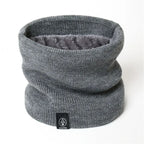 Women's Knitted Snood Neck Warmer - Grey