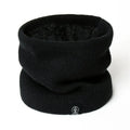 Women's Knitted Snood Neck Warmer - Black