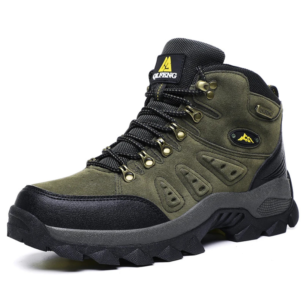 Unisex Walking Boots Anti-Slip Sole with Ankle Support - Green