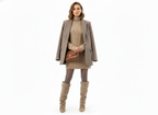 Women's Slouch Boots with Pointed Toe and Low Heel - 4