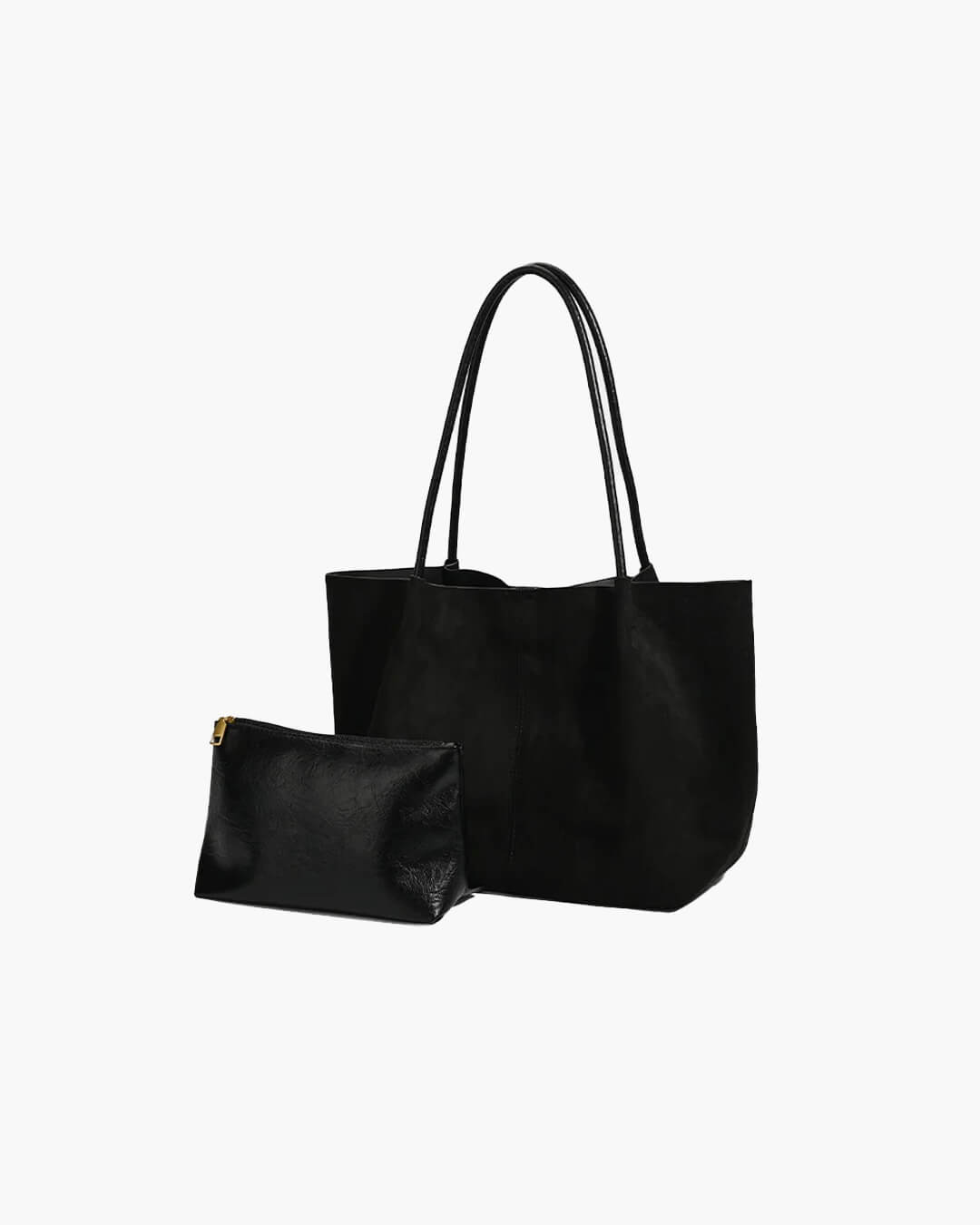 Women's Tote Bag with Pouch Retro Two-Piece Set - 6