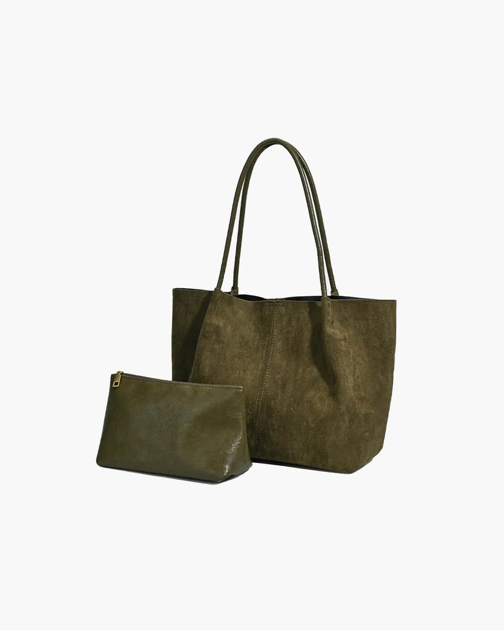 Women's Tote Bag with Pouch Retro Two-Piece Set - 8
