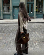 Women's Shoulder Bag Slouchy Hobo with Faux Suede Texture - 13