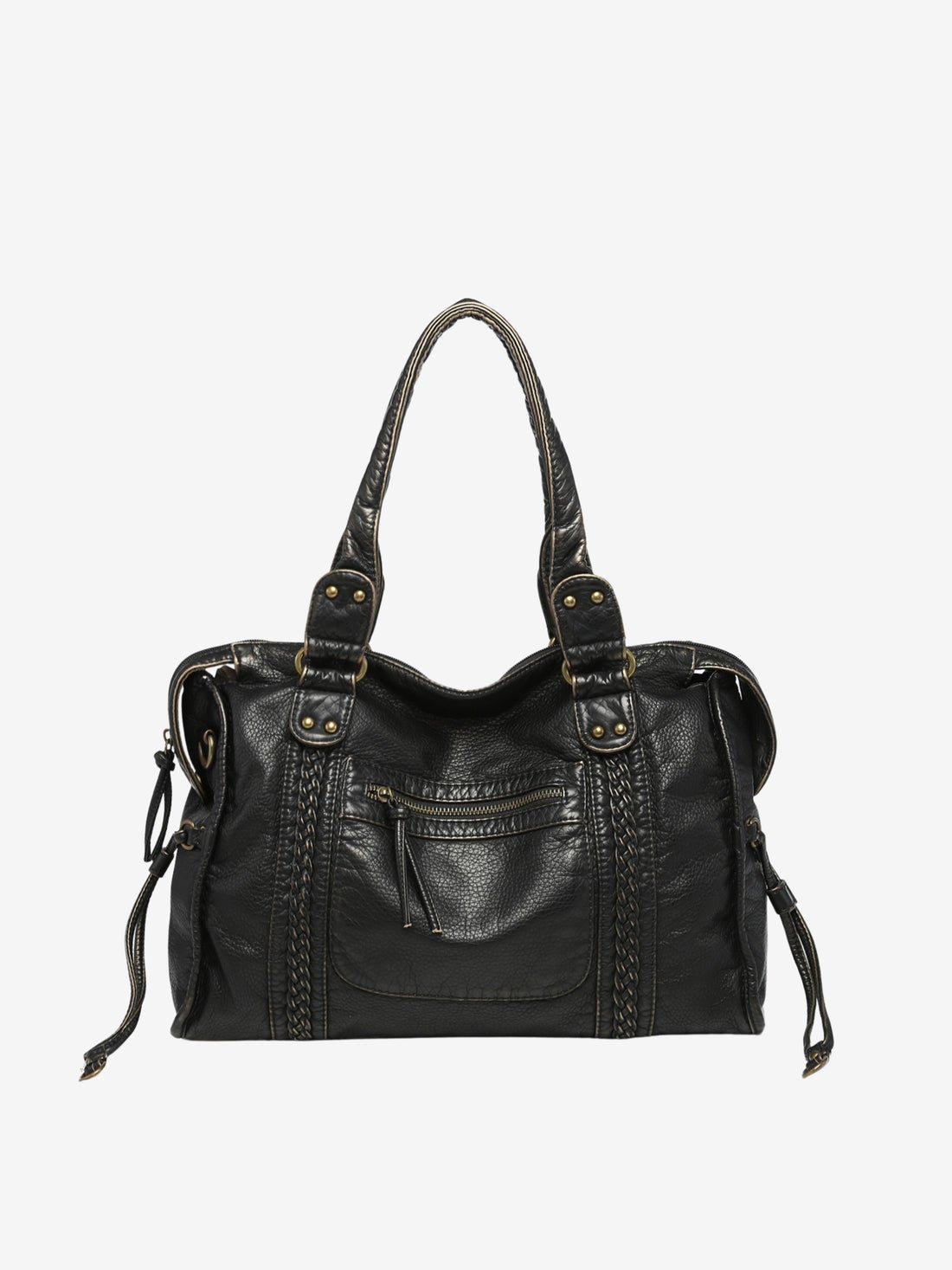Women's Shoulder Bag with Minimalist Silhouette - 3