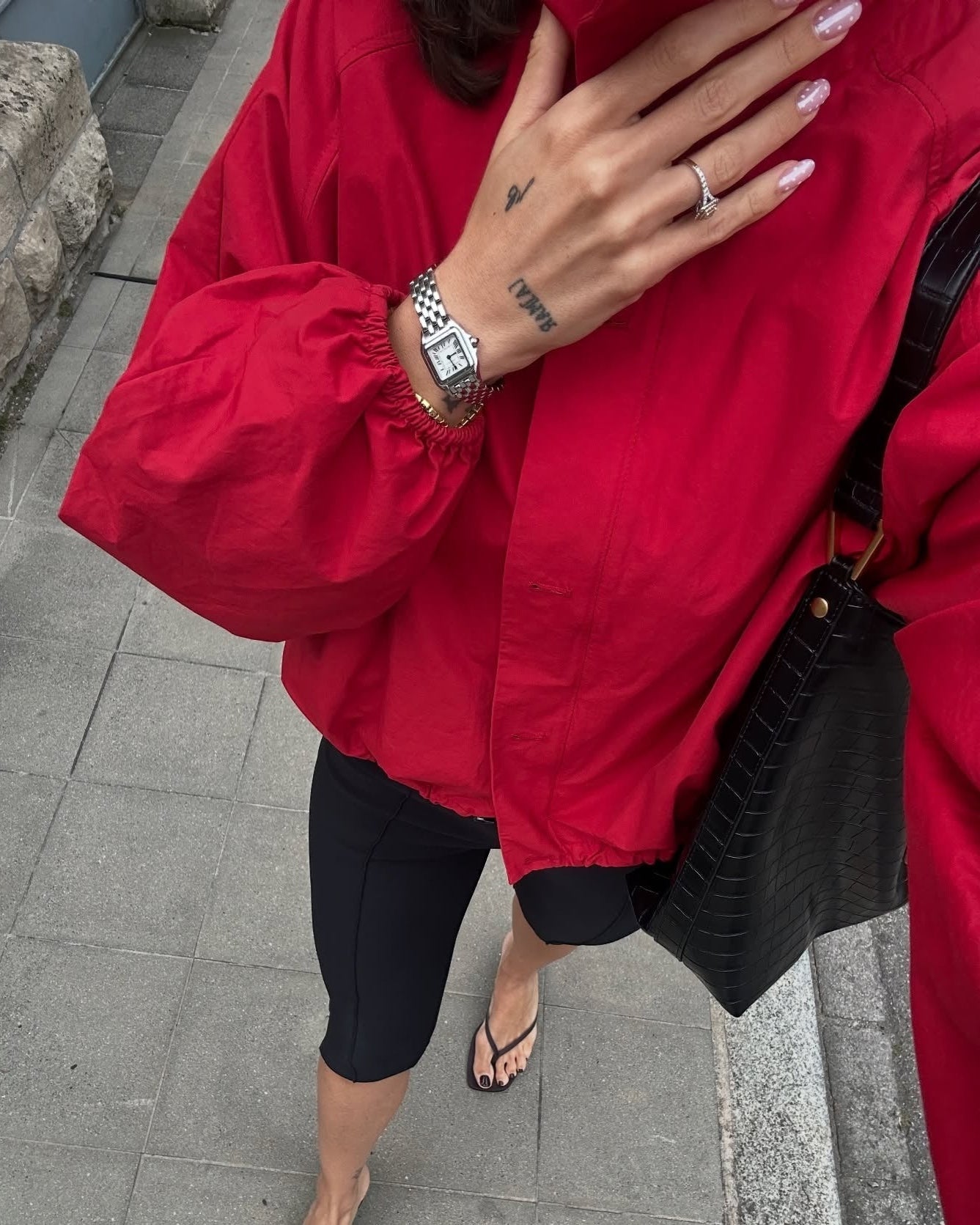 Women's Bomber Jacket High Neck with Puff Sleeves - 8