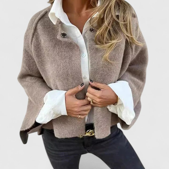 Valeryanne | Elegant Jacket - Khaki