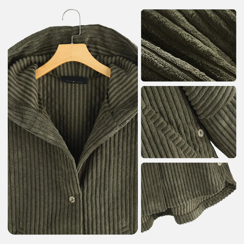 Niah - Cosy Hooded Coat - 4