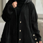 Niah - Cosy Hooded Coat - 12