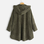 Niah - Cosy Hooded Coat - 7