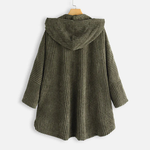 Niah - Cosy Hooded Coat - 7