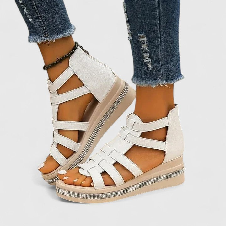 Kendall | Orthopaedic Strass Sandals - 4