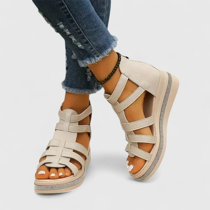Kendall | Orthopaedic Strass Sandals - 7
