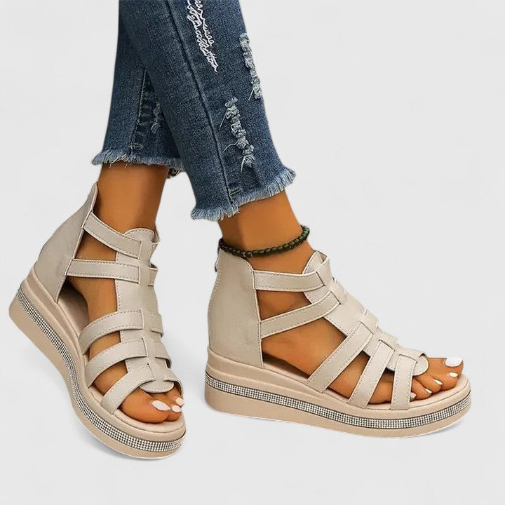 Kendall | Orthopaedic Strass Sandals - 8