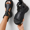 Ivana | Orthopaedic Sandals - Black