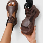 Ivana | Orthopaedic Sandals - Brown