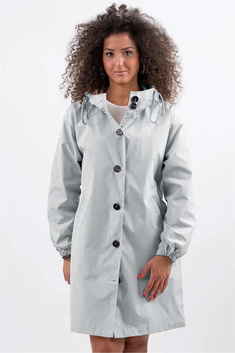 Barbara | Oversized Water-Resistant Windbreaker - 4