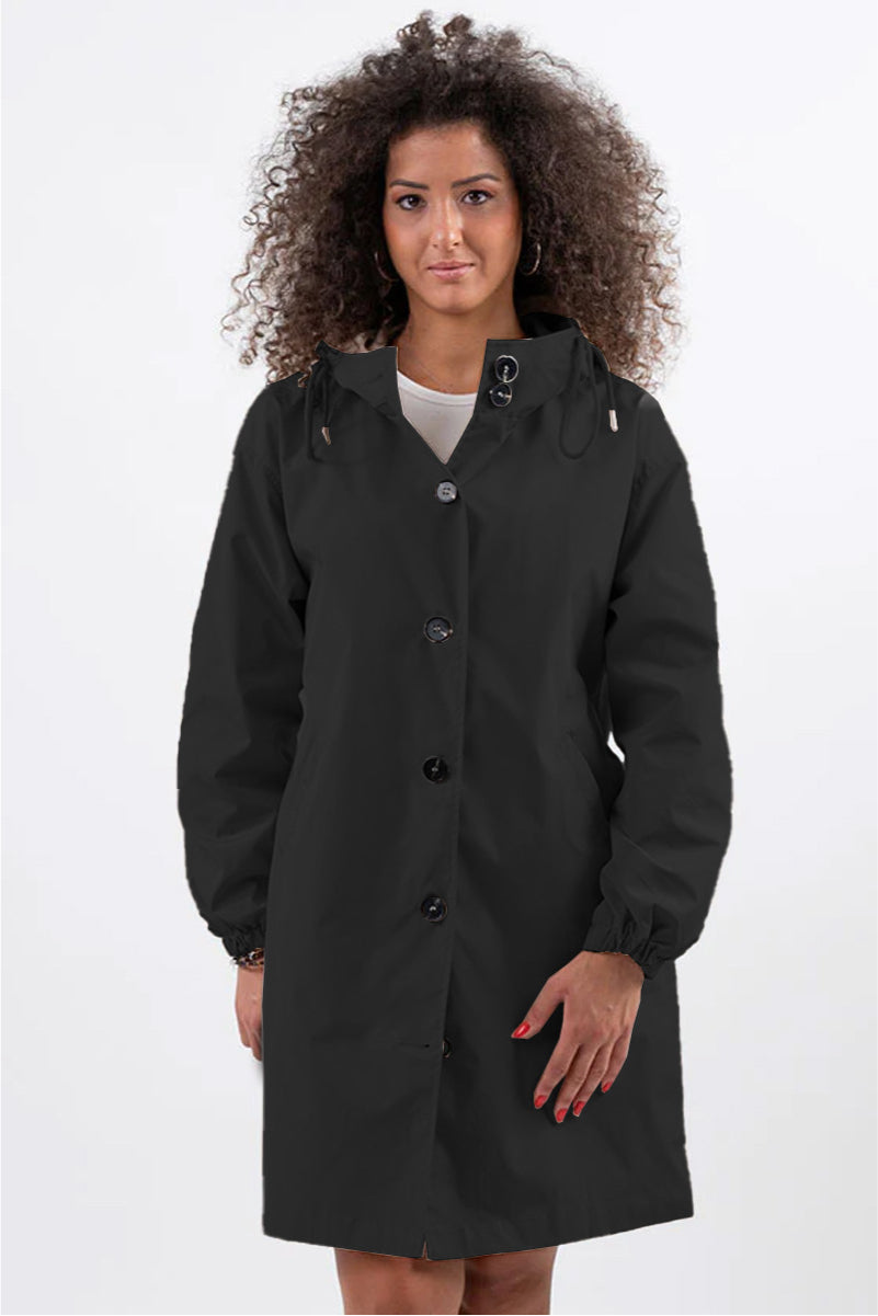 Barbara | Oversized Water-Resistant Windbreaker - 6