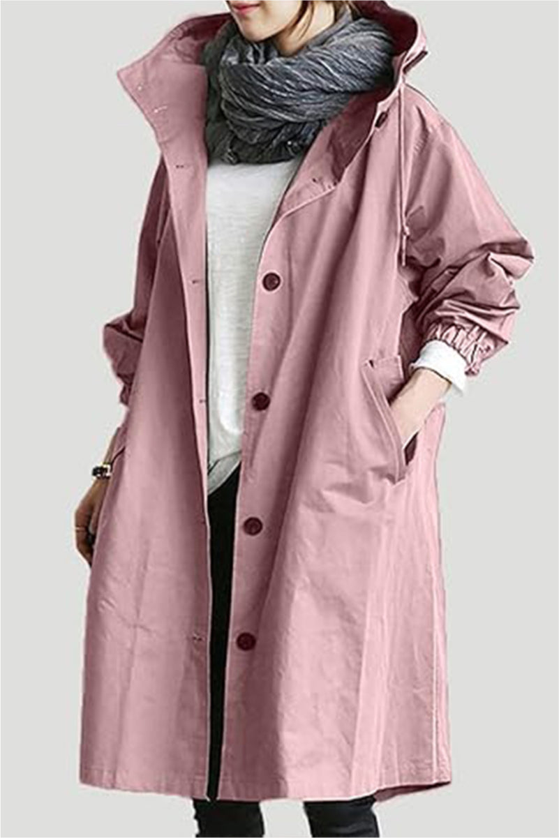 Barbara | Oversized Water-Resistant Windbreaker - 9