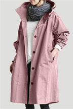 Barbara | Oversized Water-Resistant Windbreaker - 9