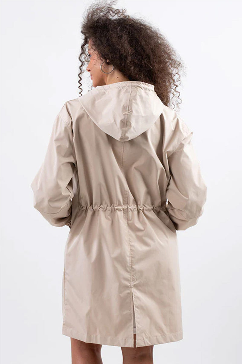 Barbara | Oversized Water-Resistant Windbreaker - 11