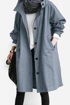 Barbara | Oversized Water-Resistant Windbreaker - 16