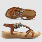 Maryna | Orthopaedic Sandals - Beige Bali