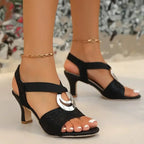 Grace | Women's Orthopaedic Block-Heel Strappy Sandals - 5