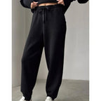 Women's Ribbed Two-Piece Lounge Set with Zip Detail - 11